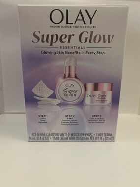 Olay Super Glow Essentials - Super Serum & Cream Set